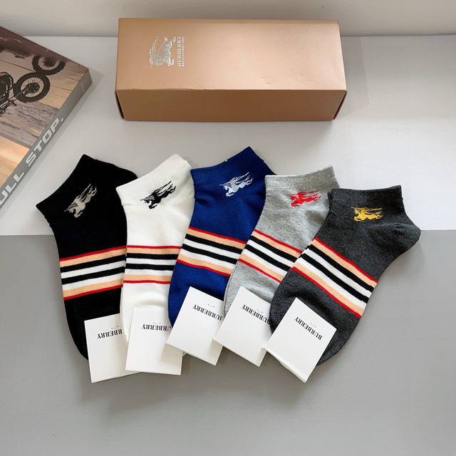 With Packaging 5 Pairs Per Box Burberry Burberry Super Popular Small Single Prod