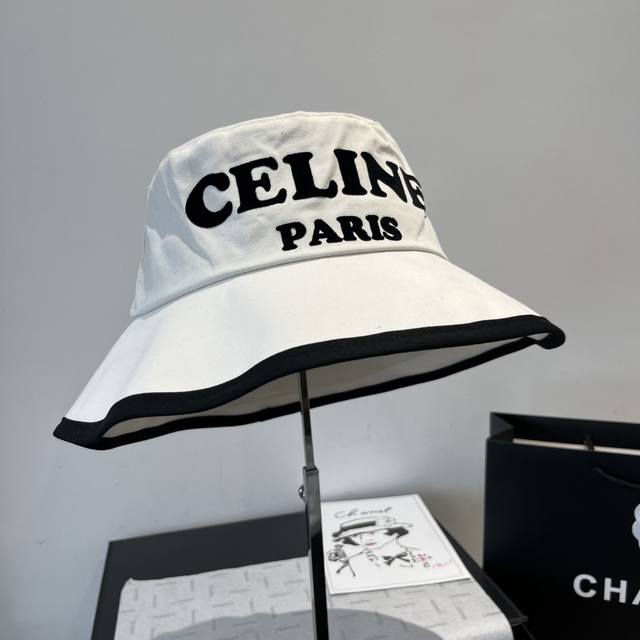 celine Celine New Fisherman Hat Head Circumference 57Cm