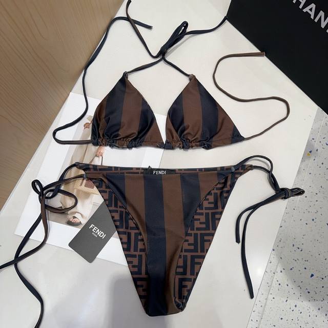 Fendi Double-Sided Swimsuit Fashionista Must-Have Super Figure Sml