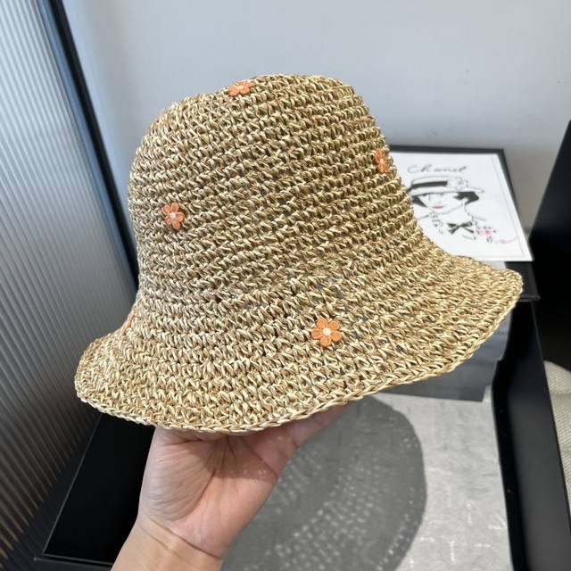 gucci New Foldable Straw Hat