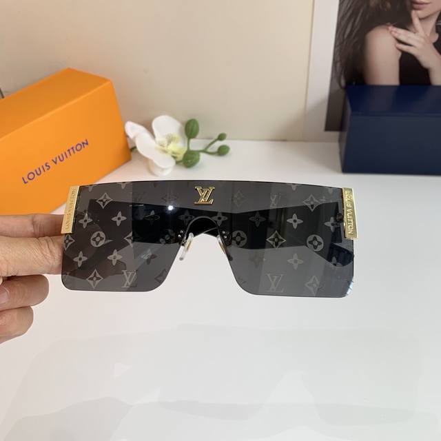 lv Louis Vuitton Classic Series Square Frame Glasses Are Cool And Handsome, G