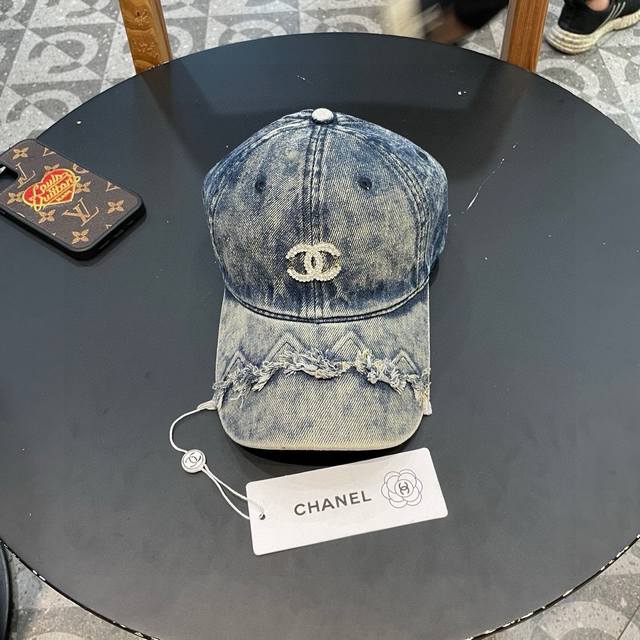 Chanel Chanel New Denim Baseball Cap Chanel Classic Simple Fashion Casual Design