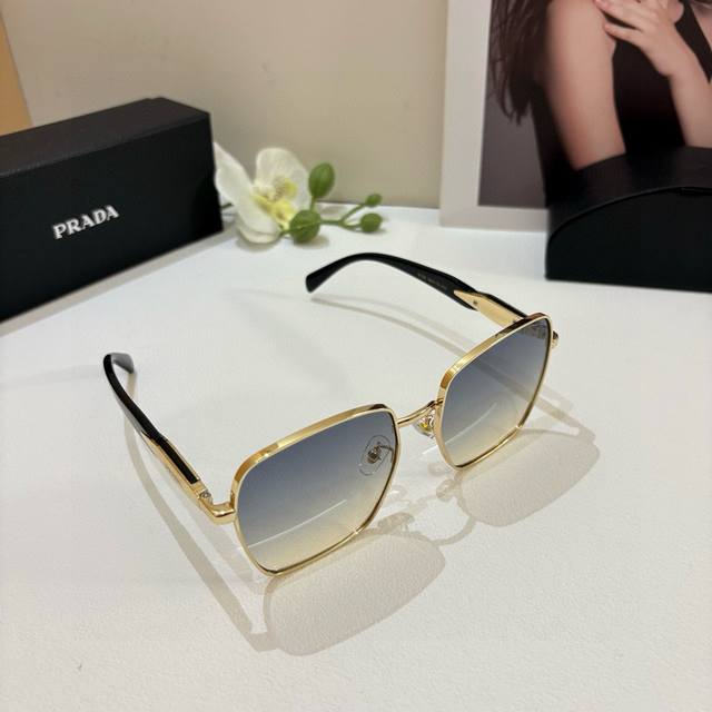 prada Prada Fashion European And American Single Beam Sunglasses Sun Protecti