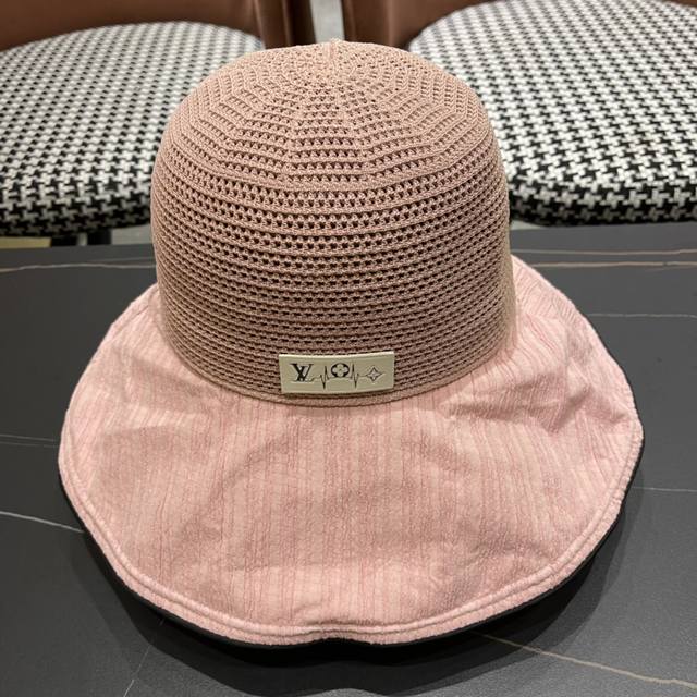 Louis Vuitton New Lv Bucket Hat Re-Made Fisherman Series High-End Atmosphere All