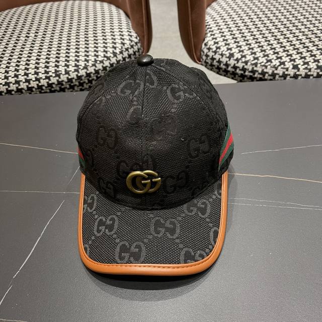 gucci Gucci New Original Baseball Cap With Big Double G Counter 1:1 Mold Cust