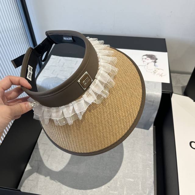 miumiu Miu Miu New Headband Sun Hat