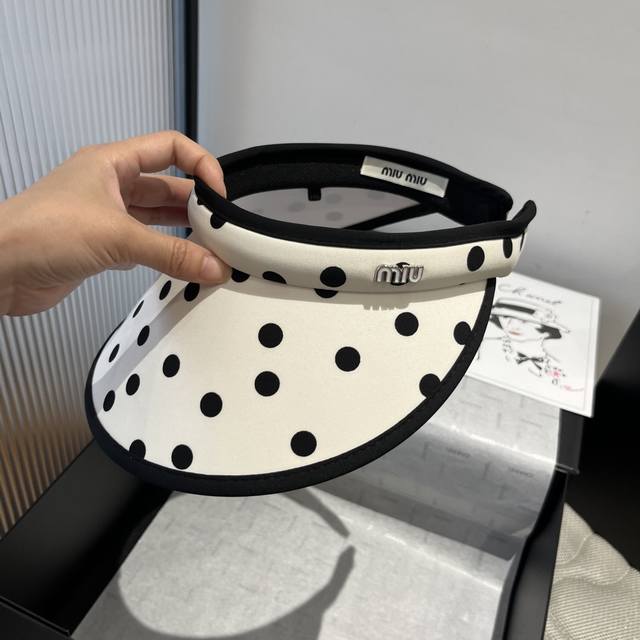 Miu Miu Miumiu Hollow Headband Sun Hat