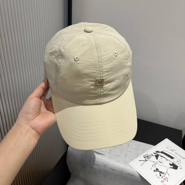acne Studios Smiley Face Baseball Cap Unisex Style