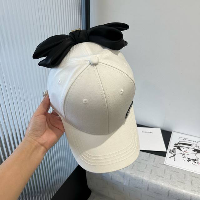 miumiu Miu Miu Bow Cap High-End Custom Head Circumference 57Cm