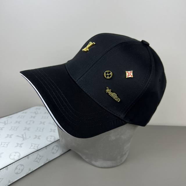 Louis Vuitton Lv Baseball Cap Louisvuitton New Model Heavy-Duty High-End Atmosph