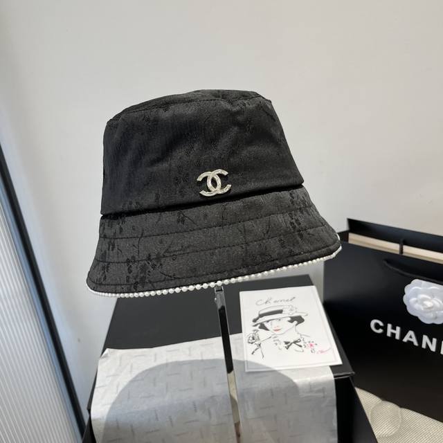 chanel Chanel Bucket Hat Head Circumference 57Cm