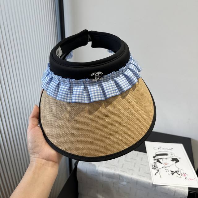 chanel Chanel Hollow Top Sun Hat