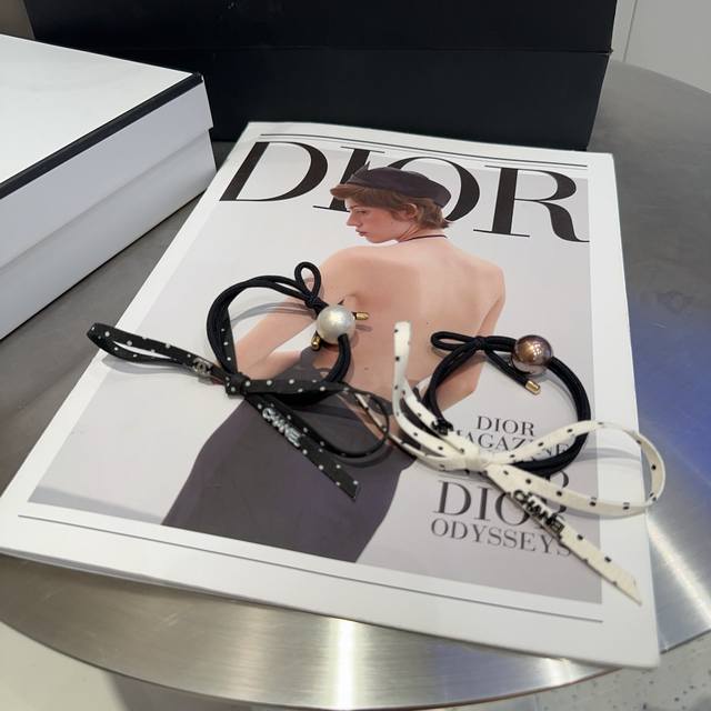 With Packaging Box Single Chanel Chanel's Latest Small Fragrance Hair Ring Small
