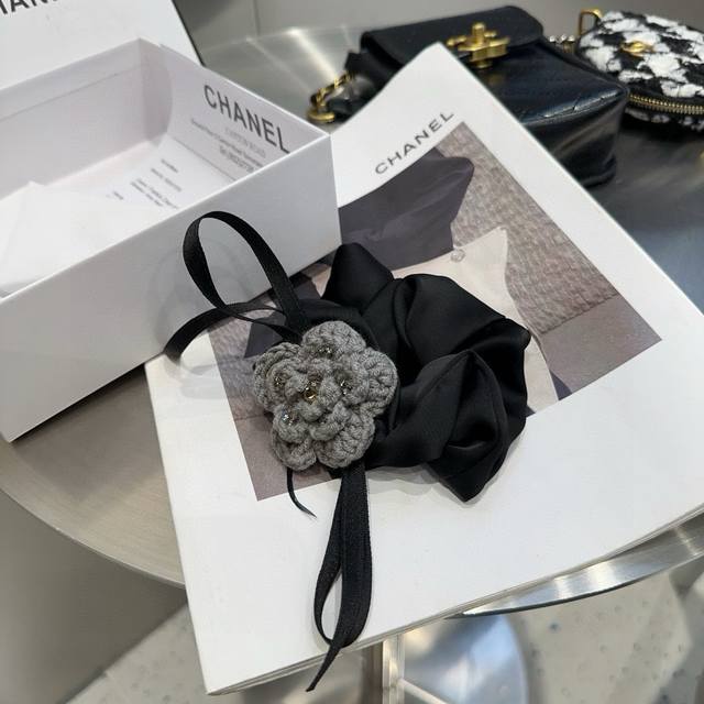 With Packaging Box Chanel Chanel's Latest Small Fragrance Hair Ring Small Flower