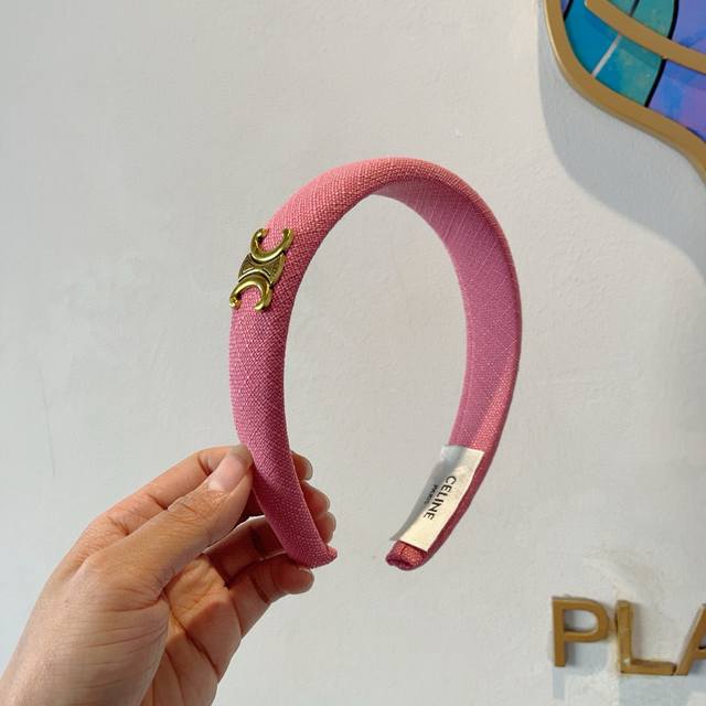 With Packaging Celine Celine Classic New Threaded Headband Goddess Must-Have Hea