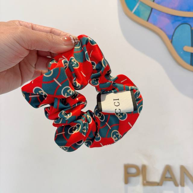 With Packaging Gucci Gucci Double G Popular Online Celebrity Hair Ring Rubber Ba