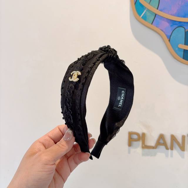 With Packaging Chanel Chanel Korea New Small Fresh Headband Comfortable To Wear