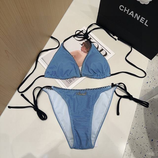 Chanel Swimsuit Is Slim And Good Looking. It Is Very Fashionable. Sml