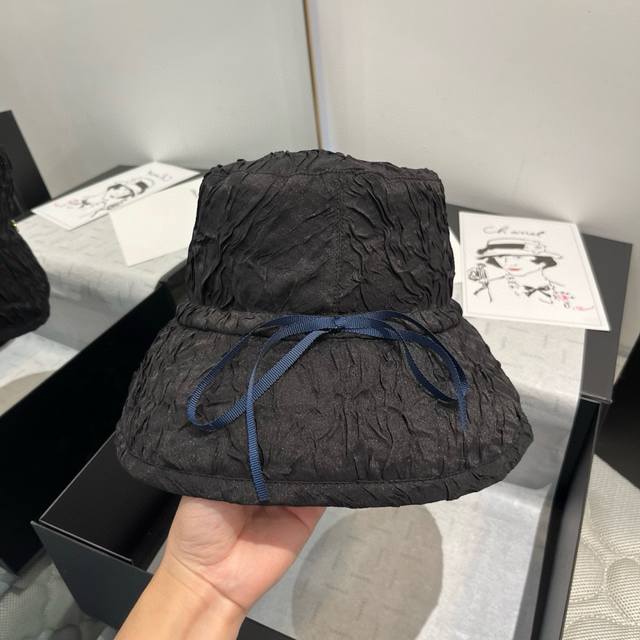 chanel Chanel Bucket Hat High-End Hand-Grasped Bucket Hat Head Circumference