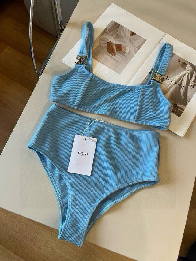 celine New Bikini Leisure Suit Pure Cotton Fabric Sml Xl