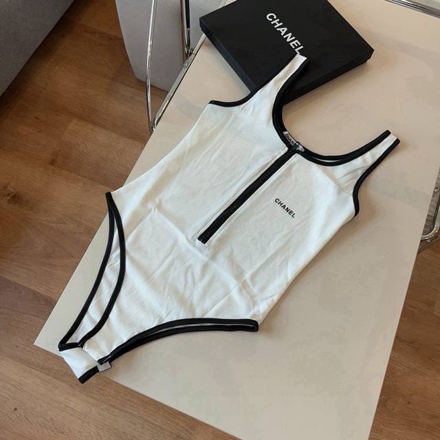 chanel Chanel Official New Swimsuit One-Piece Bikini High-End Custom Sml Xl