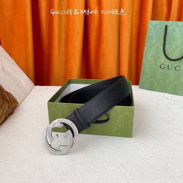 gucci Classic Style Imported Original Embossed Surface With Original Leather