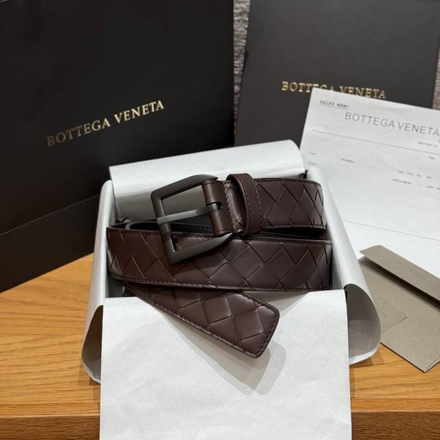 bv Home Intrecciato Braided Belt Larger Intreccio Braided Belt Smooth Leather