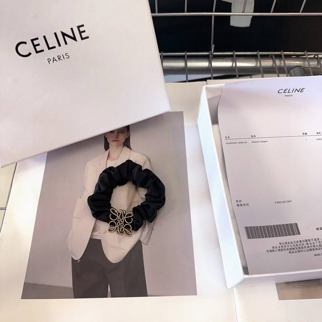 With Packaging Box Loewe Letter Hairband Popular Online Fashion Trendy Product S