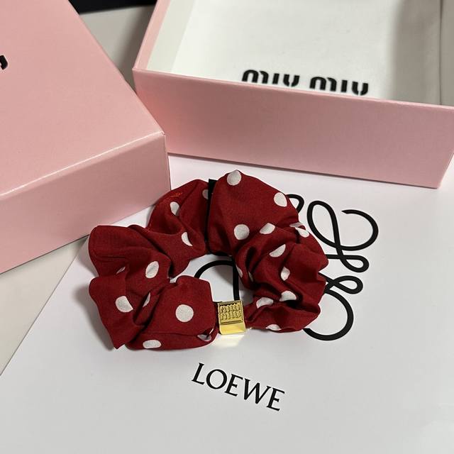 Special Order With Full Set Of Packaging Miumiu Miu Miu Popular Silk Hair Band C