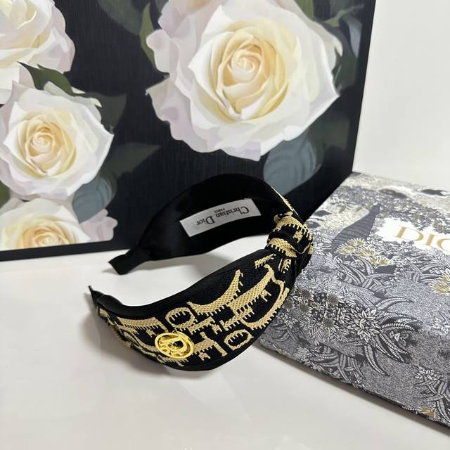 Special Counter Packaging Dior Dior's Latest Old Flower Headband Little Fairies