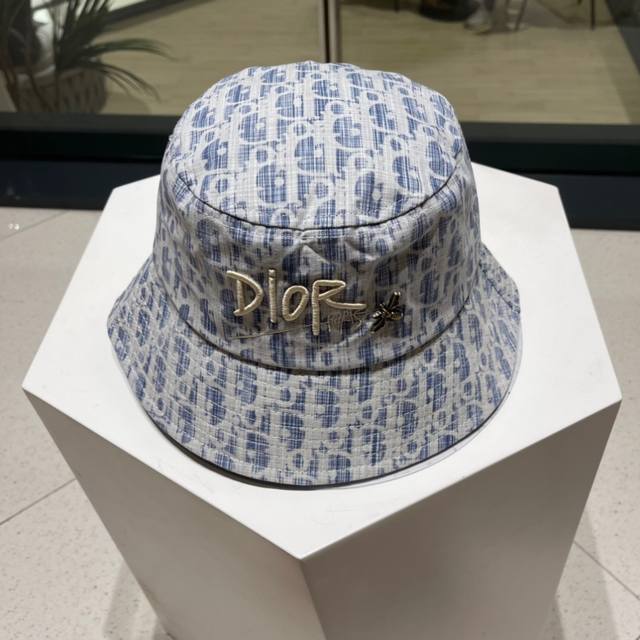 dior Dior Bucket Hat Official New Genuine Mold Head Circumference 57Cm