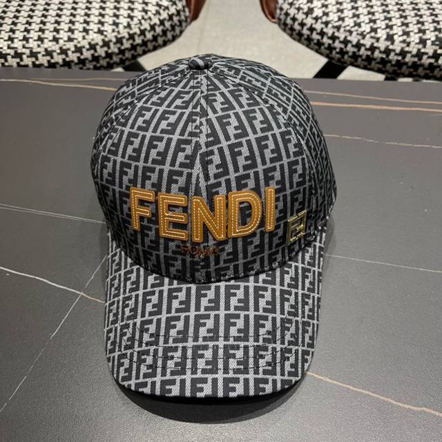 New Model Shipped Fendi Fendi New Original Baseball Cap Counters All Year Round
