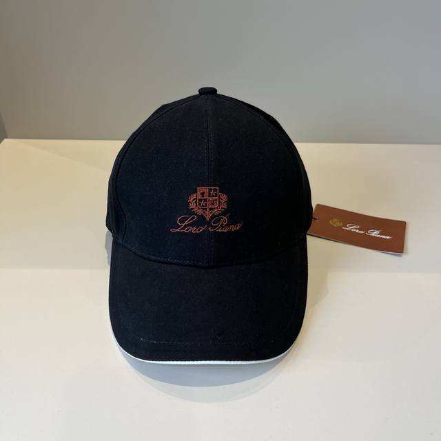 lp New Loro Piana New High Version Baseball Cap Big Brand Synchronization Sup