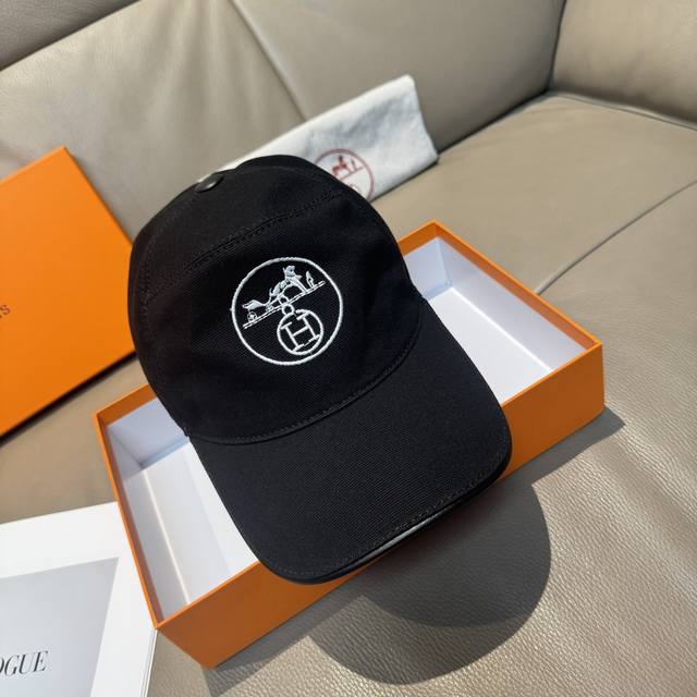 With Box Bag Herm S Hermes Original Baseball Cap Classic H Authentic Mold Custom