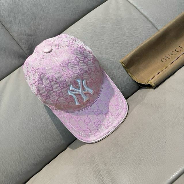 Hot Sale Full Color Arrival Ny&Gucci Gucci Cooperation Baseball Cap Counter Late