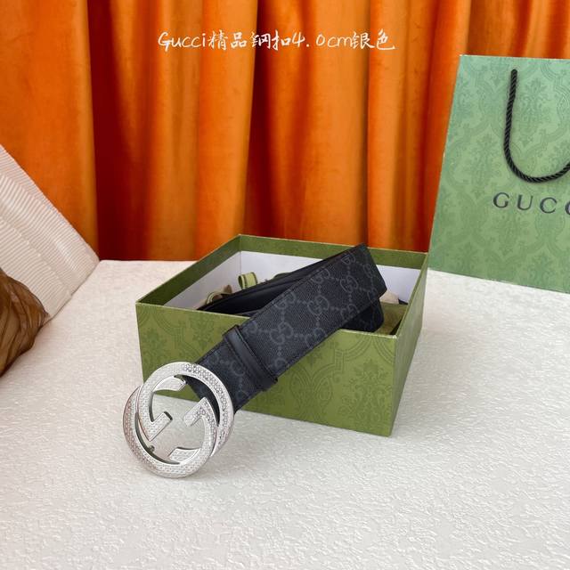 gucci Classic Style Imported Original Embossed Surface With Original Leather