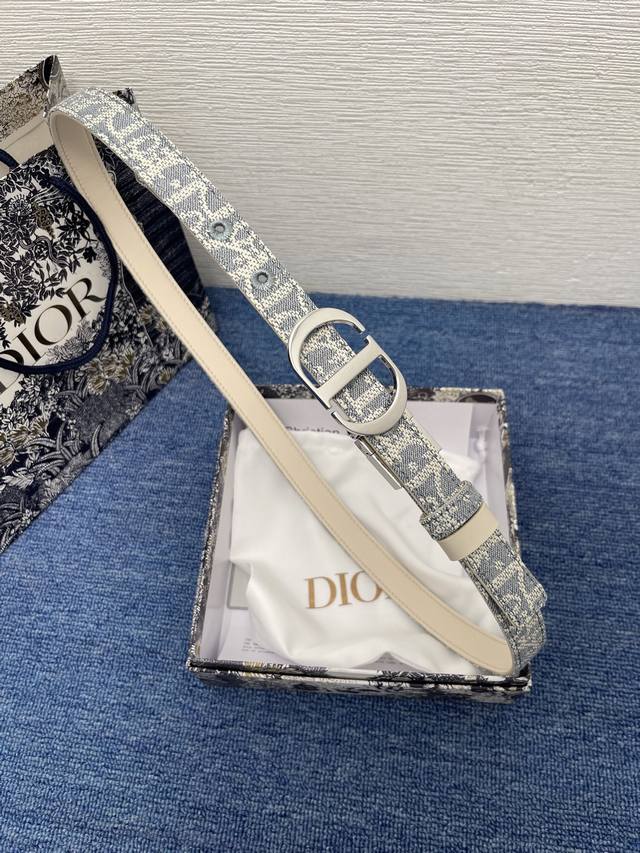 Dior Dior Versatile Belt Italian Cowhide Craftsmanship Perfectly Combined With C