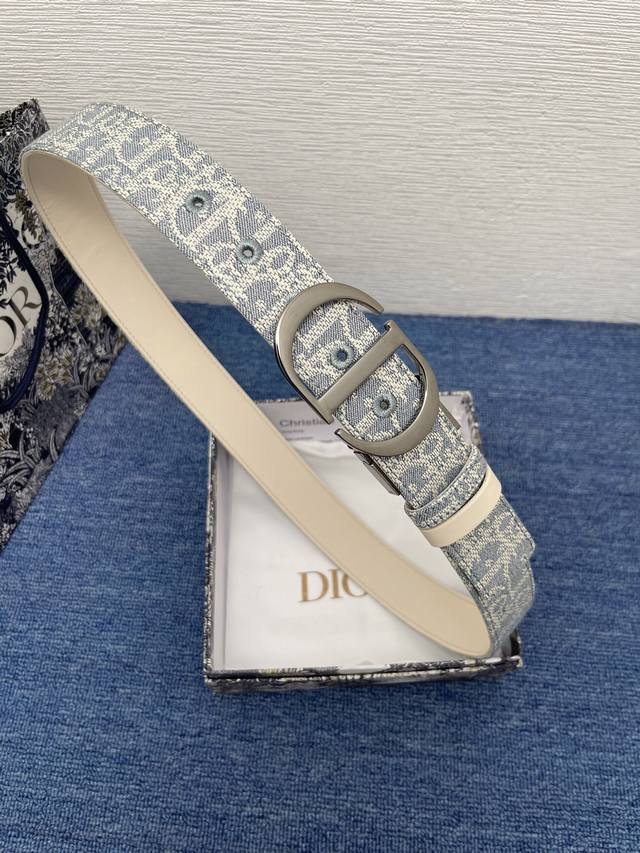 Dior Dior Versatile Belt Italian Cowhide Craftsmanship Perfectly Combined With C