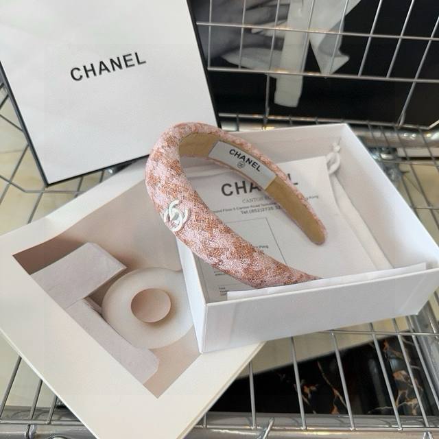 With Packaging Box Chanel Chanel New Hairband Summer Fresh Fashion Trendy Produc