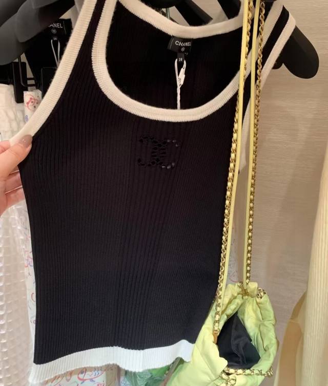 High Version Chanel Top Vest Basic Simple Classic Versatile Fashionable Advanced