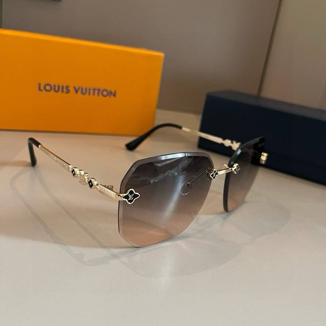 lv Louis Vuitton Sunglasses Sun Visor Women's Sunglasses European And America