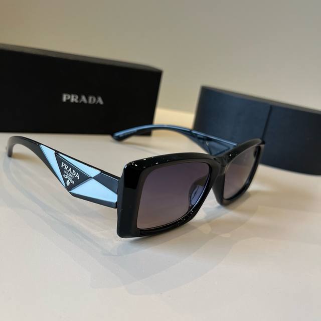 prada Prada High-End Men's And Women's Sunglasses Sunshade Modifying Face Sha