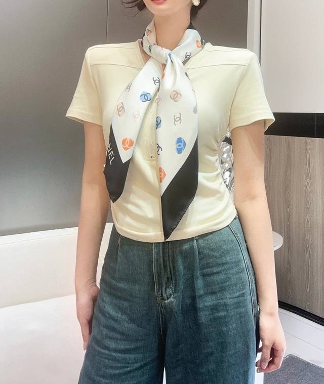 chamel Chanel Bow 90 Silk Square Scarf Is Recommended By Vips. You Must Act Q