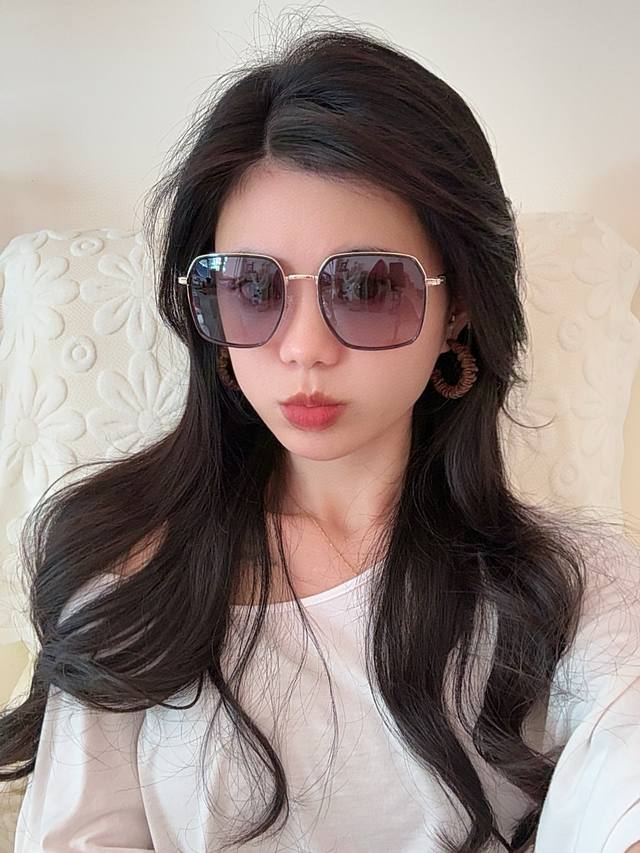 Polarized Series Gucci Classic Square Frame Design Is Not Picky About Face Shape