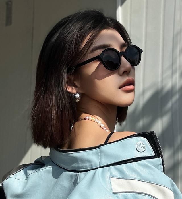 gucci-Polarized Sunglasses 2025 New Style Trendy Fashion Round Frame Polarize
