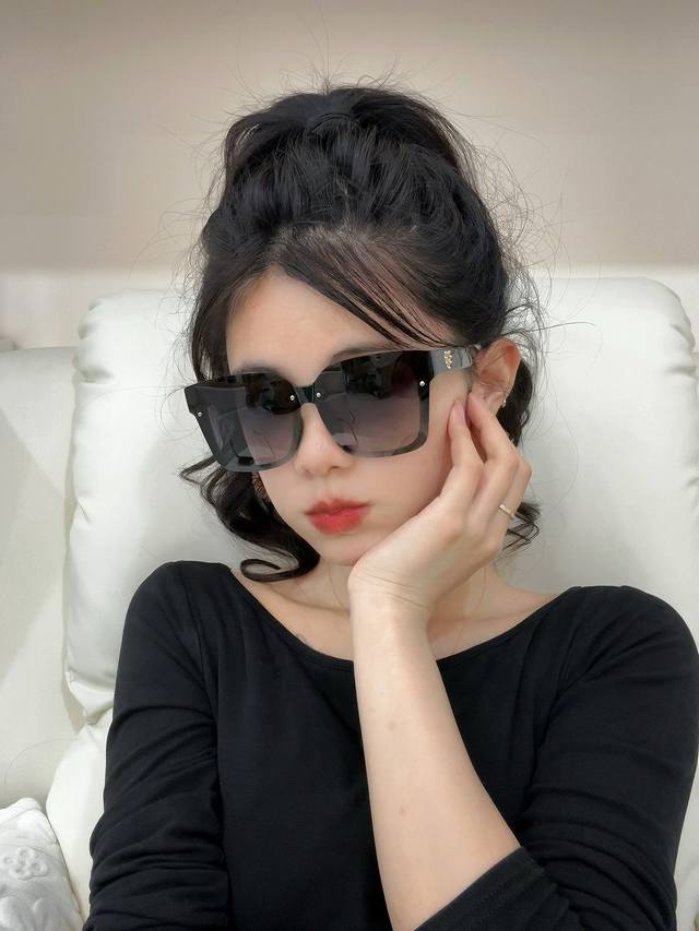 chanel Chanel 2025 New Trendy Fashion Square Frame Sunglasses Comfortable To