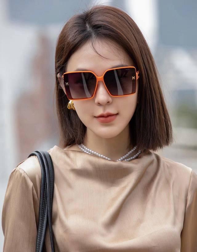 Polarized Series Sunglasses Hermes Original Shipment Internet Celebrity Super Ho