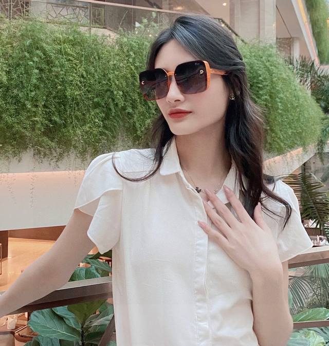 Special Price Brand Dior Dior Women's Half-Frame Sunglasses Imported Polaroid Hd