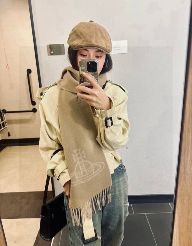Hot Item Has Arrived. Super Recommended. Do Letter Tassel Long Scarf. Hot Item.