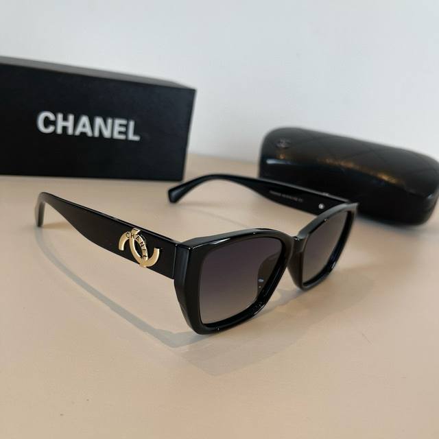 chanel Chanel Sun Protection Sunglasses Fashionable European And American Sty